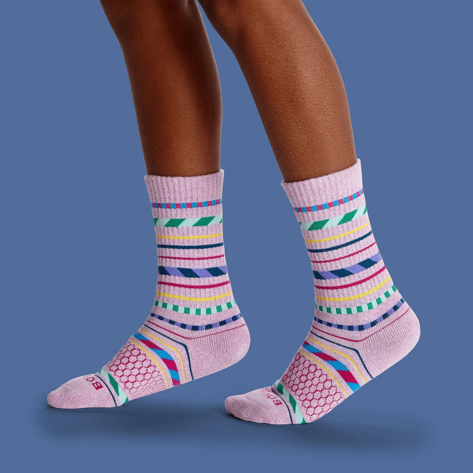 Youth Stripe Dream Calf Sock 4-Pack